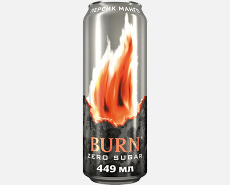 Burn Персик-Манго 0,449л Ж/Б